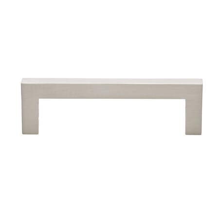 Gliderite Hardware 3-3/4 in. Center-To-Center Solid Square Bar Pull - 87226-SN, 25PK 87226-SN-25